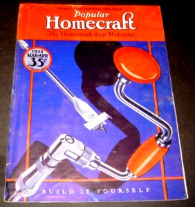 POPULAR HOME CRAFT MAGAZINE March / April 1932 - Picture 1 of 6