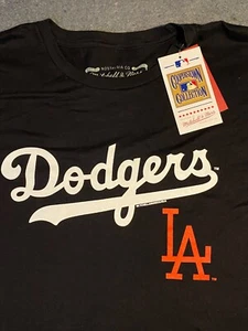 Los Angeles Dodgers Mitchell & Ness Cooperstown Collection SCHWARZ XXL Shirt Neu mit Etikett - Bild 1 von 10