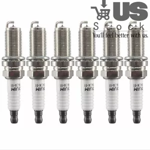6PCS Iridium Spark Plugs For Lexus RX350 Toyota Sienna Venza Camry Avalon Tacoma - Bild 1 von 8