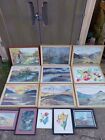 Job Lot Of Original Water Colours. Collect From Prees Shropshire Only