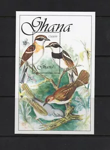 S1341 Ghana 1989 Vögel BLATT POSTFRISCH - Bild 1 von 1