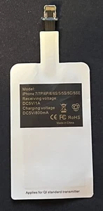 Universal Induktiv Qi-Nachrüstung Ladeadapter lightning für iPhone 5 6 7 - Bild 1 von 2