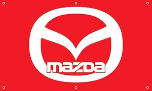 Mazda Banner 3'x5' vinilo garaje falta signo 3,6, protege, miata - Imagen 1 de 1