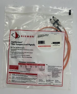 Box of (20) SIEMON COMPANY FJ2-SCSC-MM-03 SC-Duplex Fiber Jumper & Pigtails - Picture 1 of 2