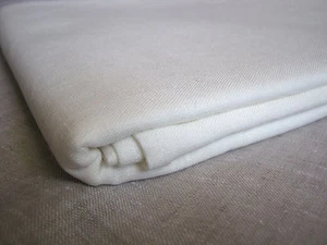 100% Linen Flat Sheet White 87"x95" Pure Natural Euro Bedding - Picture 1 of 4