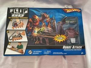 HOT WHEELS Flip-N-Go ROBOTER ATTACK Spielset #K4322 NEU - Bild 1 von 19
