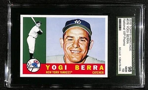 2010 National VIP Promo Topps Heritage #576 Yogi Berra HOF SGC 98 Gem 10 6597 - Picture 1 of 2