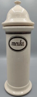 🍀Ancien pot à pharmacie? Mouka ?? - Photo 1/4