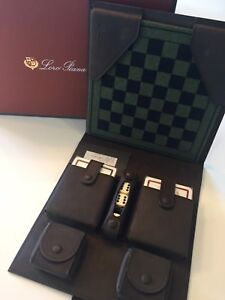 Loro Piana My Travel Games and Leather Case Made in Italy