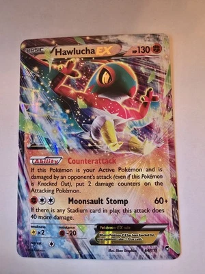 Hawlucha EX 64/111 XY Furious Fists Ultra Rare - Image 1 of 2