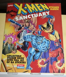 X-Men Sanctuary Compete Sticker Activity Set Album 66 Panini Fleer 1996 - Picture 1 of 1