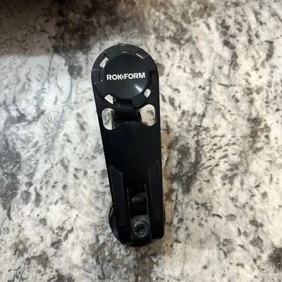 Barra de montaje para teléfono Rokform Pro Series bloqueo giratorio aluminio negro Foto 1 de 4