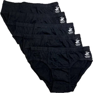 Beverly Hills Polo Club Herren 5er Pack Low Rise Slip Small, schwarz  - Bild 1 von 1