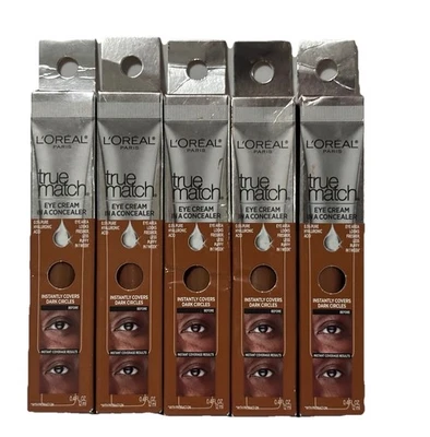 5 Pack L'Oreal True Match Eye Cream In A Concealer 0.40 oz Deep N9-10 - Image 1 of 2