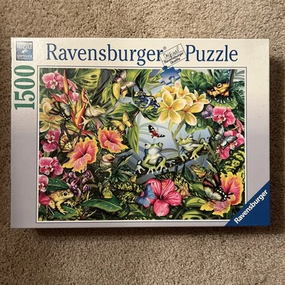 "Find The Frogs" Ravensburger Premium Puzzle, 1500 Piece, Softclick Tech - Image 1 of 4