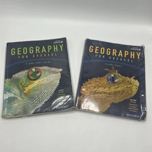 Geography Edexcel  A Level Revision Guides or Books for Years  1 and 2 Oxford - Picture 1 of 4