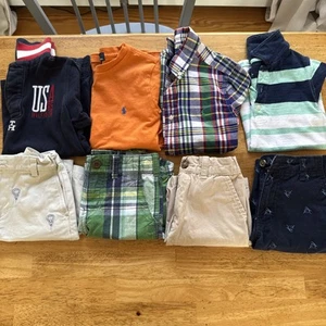 Boys' Bundle Of Shirts & Shirts. Size 6. Multiple Outfits. Summer Lot. - Picture 1 of 7