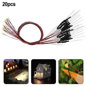 L0805GW 20 piezas para precableado dorado blanco para SMD 0805 juego de luces de lámpara LED 12V ~ 18V - Imagen 1 de 11