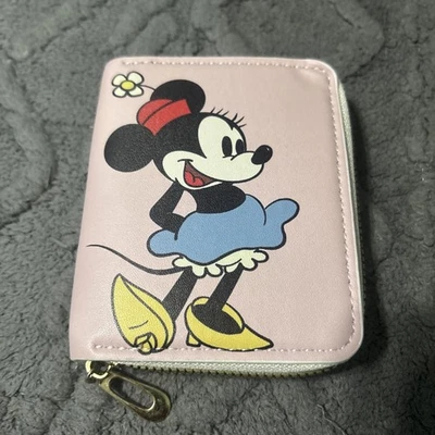 Minnie Mouse Zip Around Wallet Small - Photo 1/3