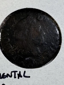 1770-A France 1 Liard Copper Coin Environmental Damage - Picture 1 of 9
