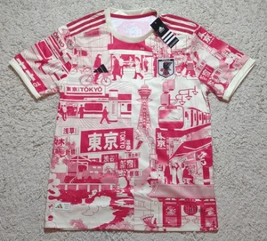 Adidas Japan National Team Soccer Jersey Men’s Large Tokyo Graphic JFA Football - Picture 1 of 14