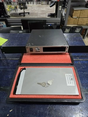 80gb Glyph GT051 Firewire Drive w rack ears Keys - Image 1 of 4