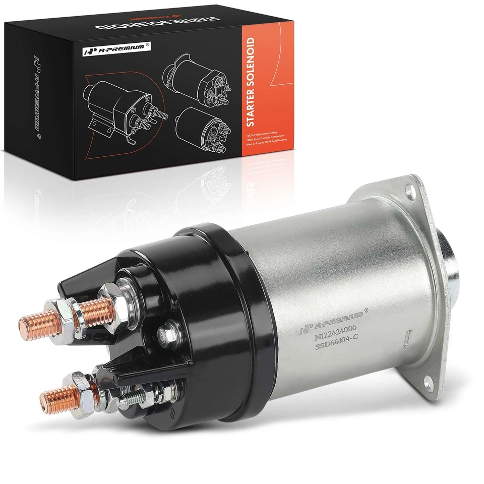 Interruptor solenoide de arranque A-Premium 12V para International Harvester 1452SC 1652SC Foto 1 de 4