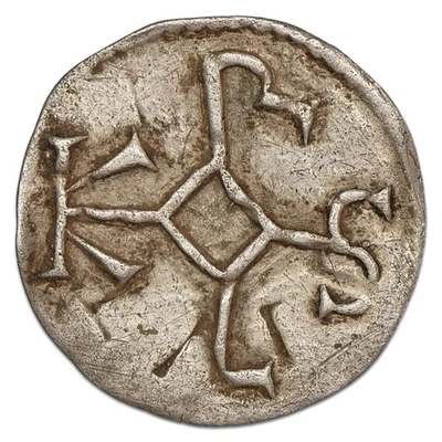 Monnaie carolingienne - Charles II - Obole de Melle - argent - Prou.704-705 - Photo 1/2