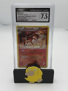 CGC 7.5 Charizard 19/113 Black & White Legendary Treasures RevHolo Rare Pokemon - Bild 1 von 2