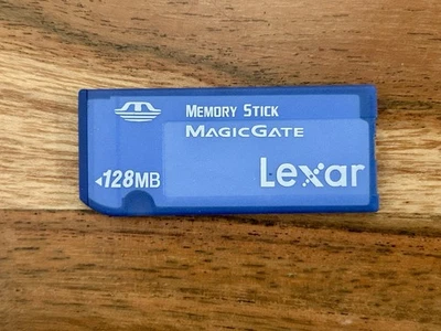 Lexar Memory Stick 128MB MagicGate - Image 1 of 3