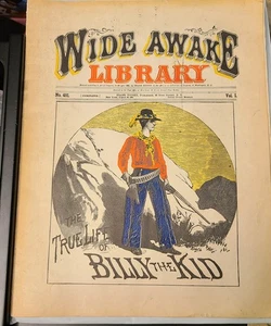  The True Life of Billy the Kid novela de diez centavos, biblioteca Wide Awake #451 Frank Tousey - Imagen 1 de 6