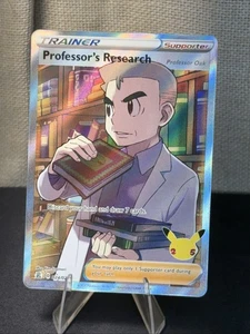 Pokemon Professor's Research (Full Art) 024/025 Celebrations Holo NM - Picture 1 of 6