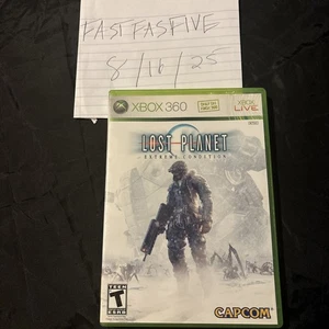 Lost Planet: Extreme Condition Microsoft Xbox 360 X360 2007 Completo en Caja - Imagen 1 de 3