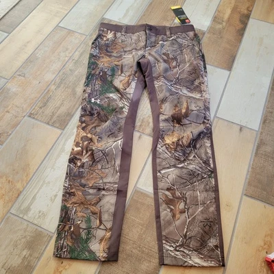 NWT Under Armour  Realtree  Green Hunting Pants 1293111 Camo Size 12 Women's NEW - Image 1 of 3