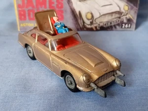Corgi Toys #261 James Bond 007 Aston Martin DB5 - 1st Issue 1965 - Working. - Picture 1 of 12