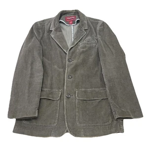 Vintage Chaps Denim Corduroy Blazer Jacket Brown Men’s Medium Preppy Academia - Picture 1 of 15