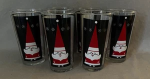 Lote De 6 Vasos De Colección Holt Howard Libbey Santa Navidad Holt Howard - Imagen 1 de 8