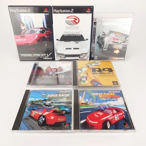 PS1 PS2 PS3 Ridge Rage Racer R4 5 7 Racing Evolution NTSC-J Japanese PlayStation - Picture 1 of 24