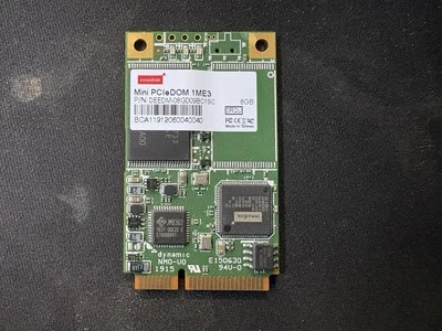 Innodisk Mini PCIeDOM 1ME3 DEEDM-08GD09BC1SC 8GB - Image 1 of 2