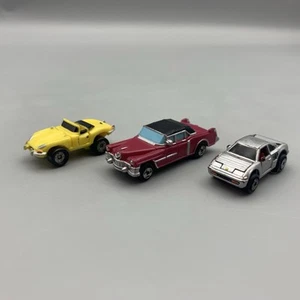 Galoob Micro Machines Deluxe Ferrari Mondial, Jaguar XKE & Cadillac Limousine - Picture 1 of 24