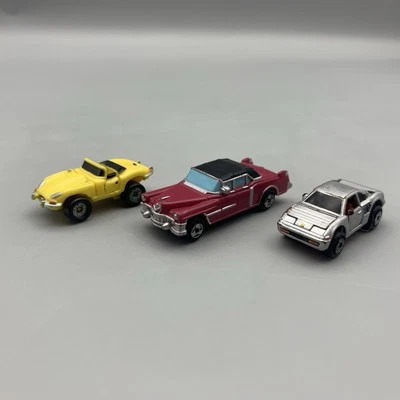 Galoob Micro Machines Deluxe Ferrari Mondial, Jaguar XKE & Cadillac Limousine - Image 1 of 4