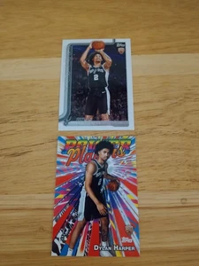 2025-26 Topps Basketball - Dylan Harper Power Players And Base RC - Picture 1 of 9