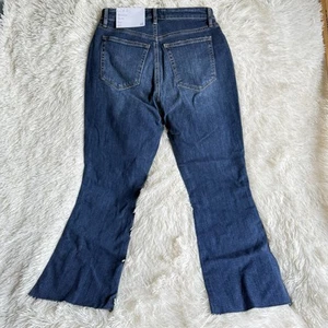 Ann Taylor LOFT Jeans Womens Denim Curvy Kick Crop High Rise Petite Inseam S26 - Picture 1 of 8