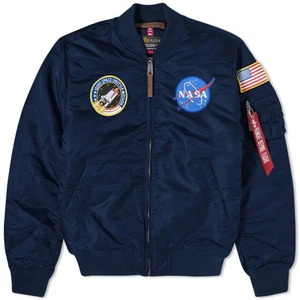 Alpha Industries MA-1 VF NASA Rep Blue - Bild 1 von 8