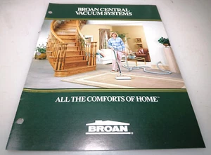 Vintage Broan Mfg. Co. A-762 Central Vacuum Systems Catalog [7-pages] - Picture 1 of 3