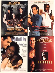 4 black LEAD ACTOR 1990s FILM sheet music JAMES NEWTON HOWARD Michael Kamen - Picture 1 of 1