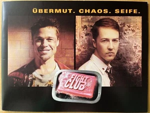 Club de la Lucha, kit de prensa alemán, Edward Norton, Brad Pitt, Helena Bonham Carter, casi nuevo - Imagen 1 de 1