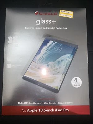 Invisible Shield Glass+ for Apple 10.5 in. iPad Pro (Extreme Impact) - Image 1 of 2