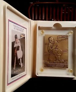 Mickey Mantle Bronze Card The Highland Mint Pinnacle MLB