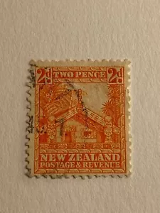 2d Two Pence New Zealand Stamp. Very rare! - Picture 1 of 3